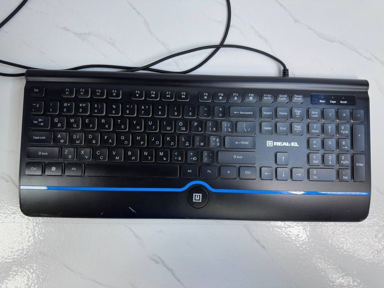 Оголошення Real-El comfort 8000 backlit usb Б/У