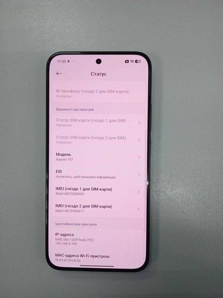 Дешево Xiaomi 15T 12/256GB Black з ломбарду