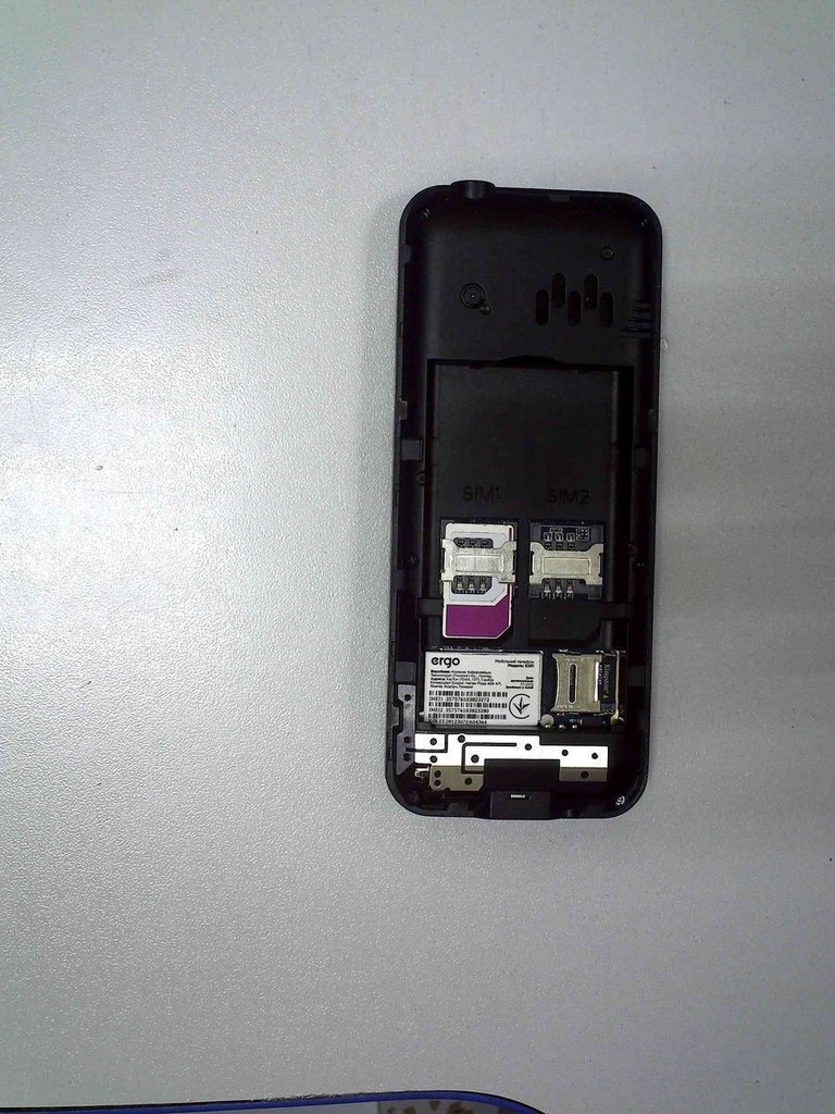 Купити Ergo E281 Dual Sim Black Б/У