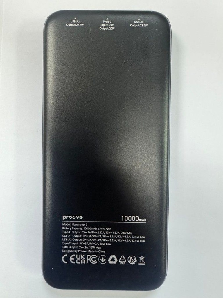 Дешево Proove illuminator 2 22.5w 10000mah з ломбарду