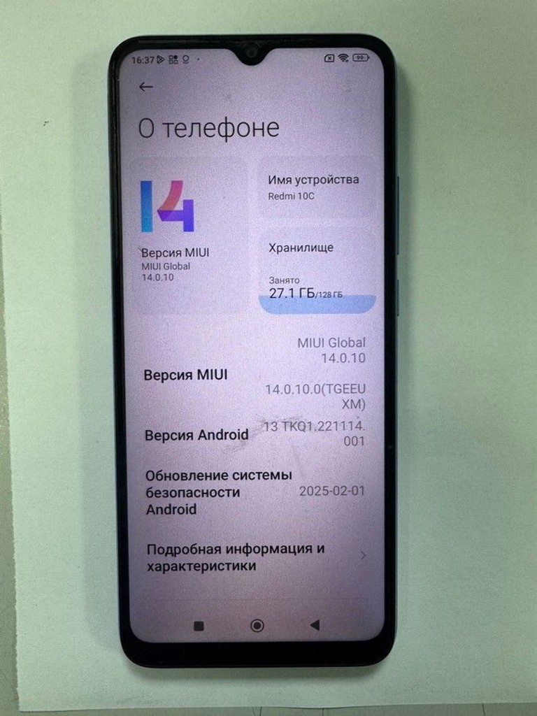 Xiaomi redmi 10c 4/128gb Код:01-201163983. Зображення 6