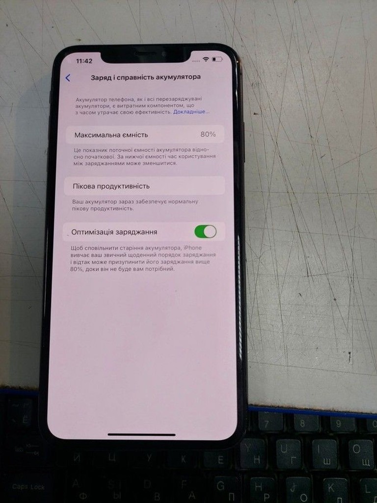 Оголошення Apple iphone xs max 256gb Б/У