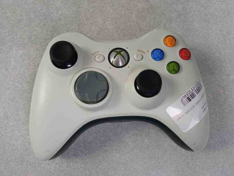 Объявление Microsoft Xbox 360 Wireless Controller White (JR9-00002) Б/У
