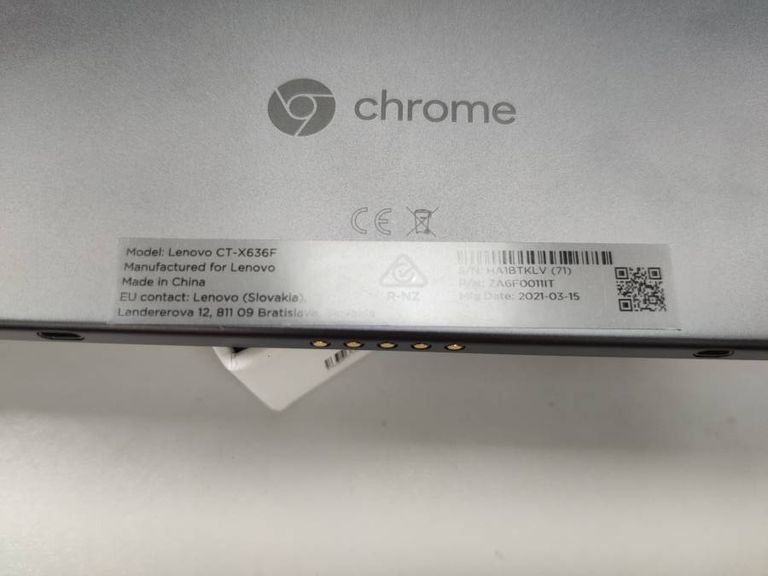 Lenovo ideapad duet chromebook 4/128 ct x