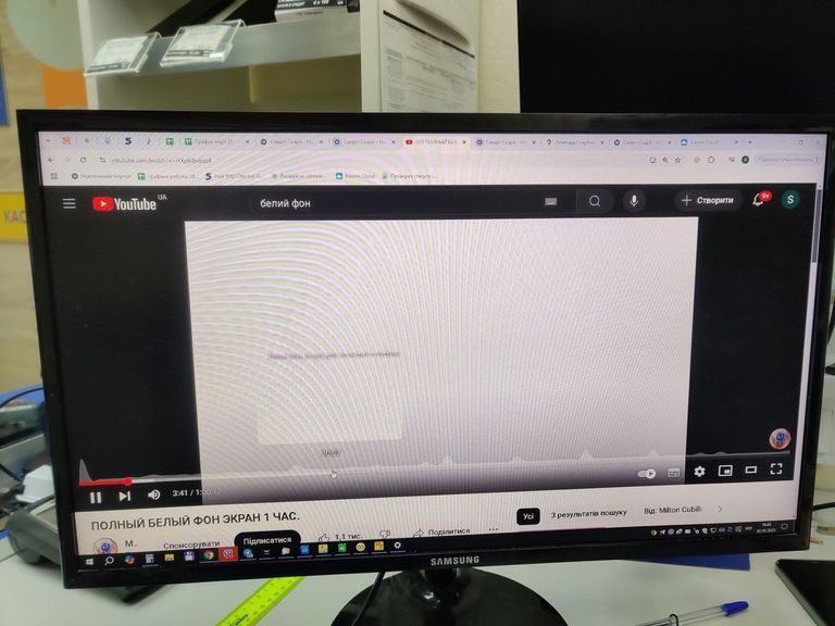 Объявление Samsung ls24f350 Б/У