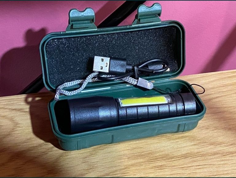 Компактний flash light USB. ліхтарик для туризму та кемпінгу S014-A Код:null. Изображение 4