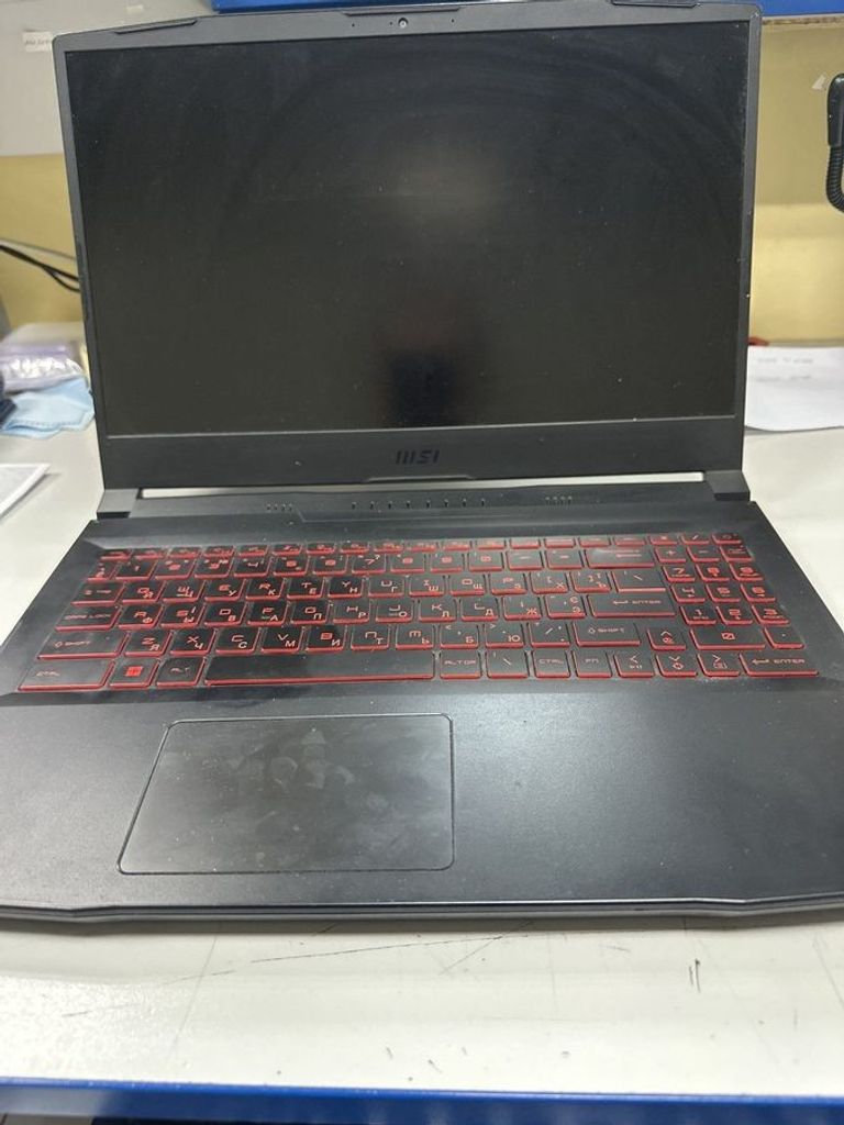 Купить Msi 15/core i5-11400h ddr4/16gb ddr4/hdd 500 gb/ssd *відсутній/geforce rtx3050 4gb Б/У