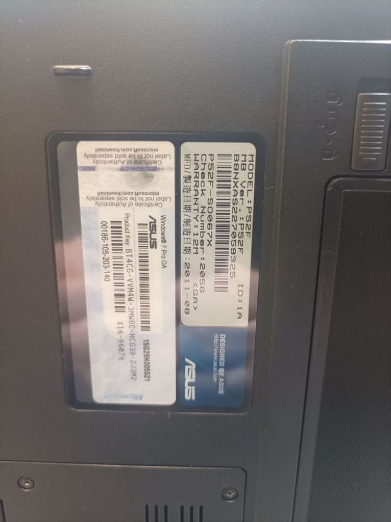 Asus 15/core i3 370m ddr3/6gb ddr3/hdd *відсутній/ssd 512 gb/*інтегрована Код:01-200777557. Изображение 9