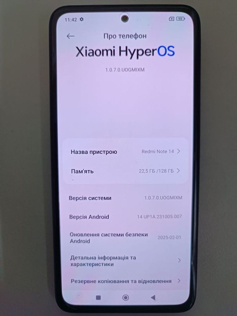 Дешиво Xiaomi Redmi Note 14 6/128GB Midnight Black с ломбарда