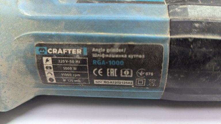 Купить Crafter rga 1000 Б/У