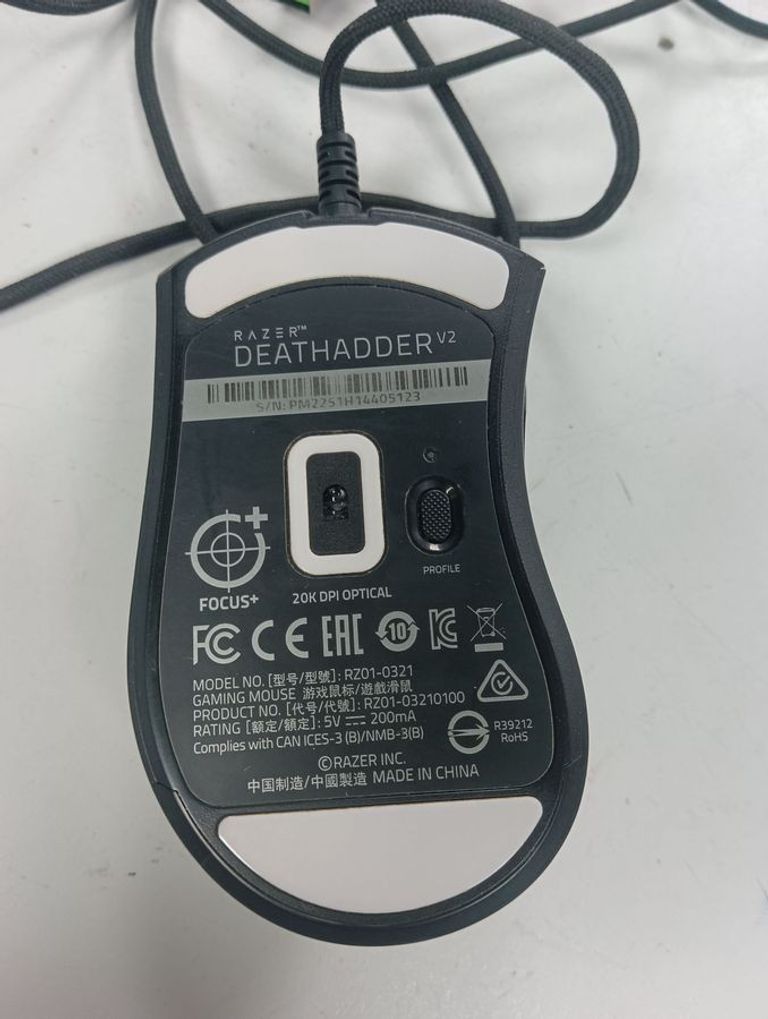 Купити Razer death adder v2 rz01-03210100 Б/У