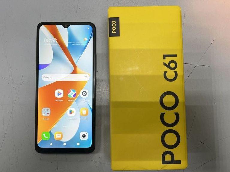 Объявление Poco C61 3/64GB Black Б/У