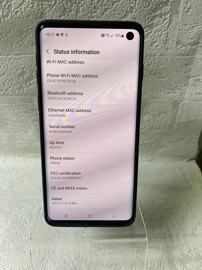 Оголошення Samsung g973u1 galaxy s10 8/128gb Б/У