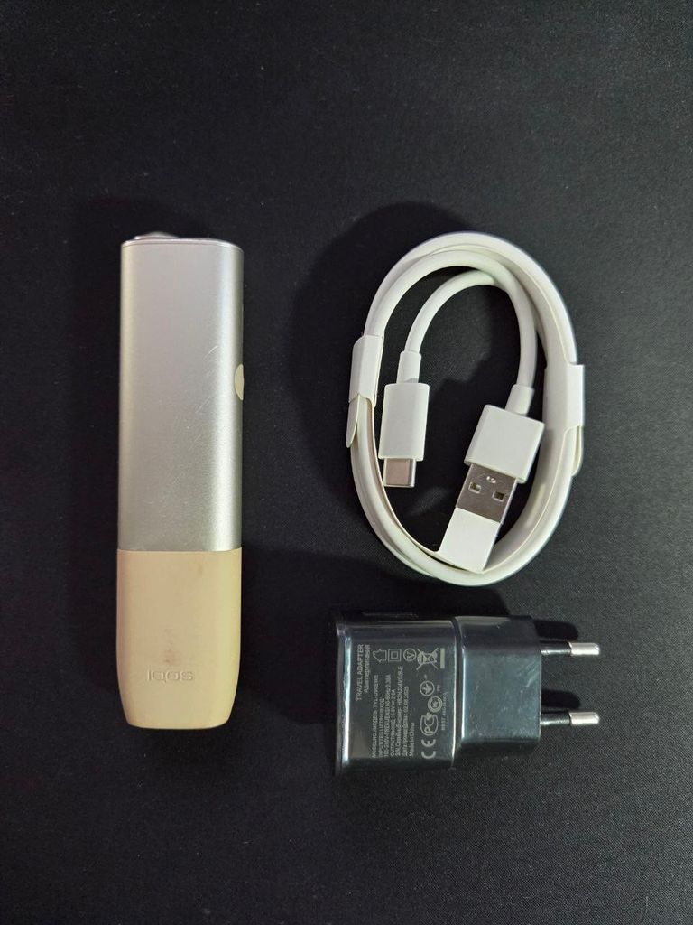 Купить IQOS ILUMA ONE золотий +комплект Б/У