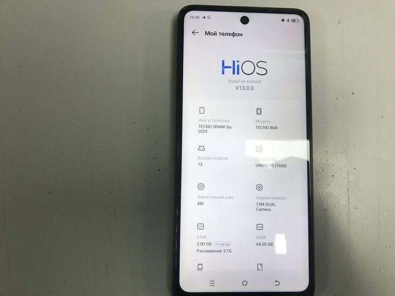 Купити Tecno spark go 2024 3/64gb Б/У