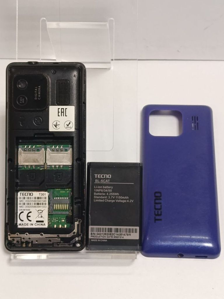 Tecno t301 Код:01-200833009. Изображение 5