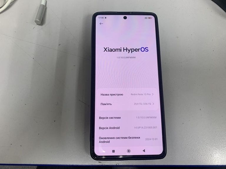 Оголошення Xiaomi redmi note 13 pro 4g 8/256gb Б/У