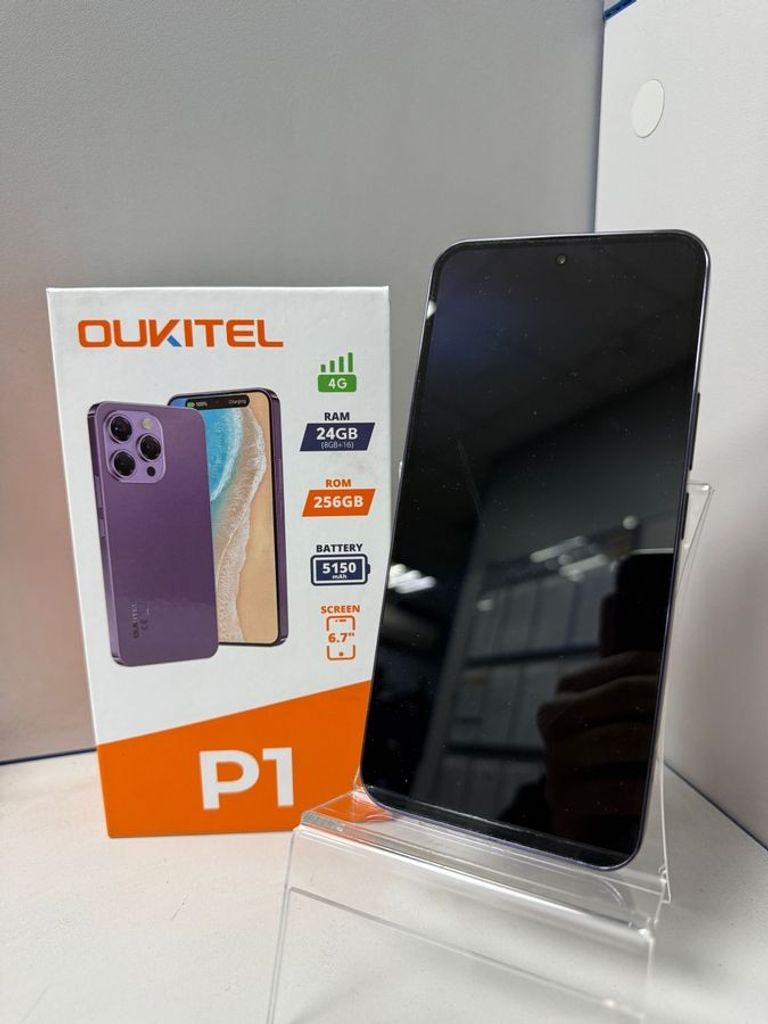 Оголошення Oukitel P1 8/256GB Black Б/У