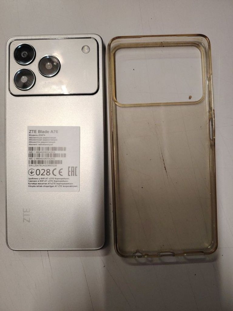Дешево Zte Blade A76 4/128GB Gray з ломбарду