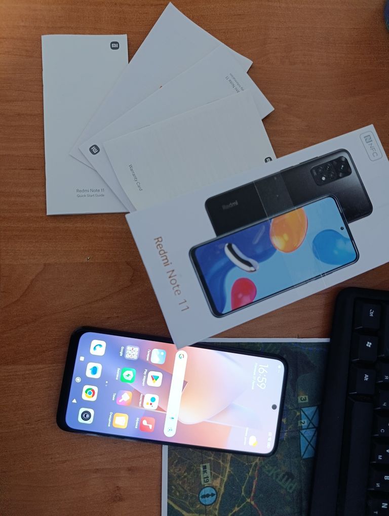 Xiaomi Redmi Note 11 6/128GB Graphite Gray Код:null. Изображение 4