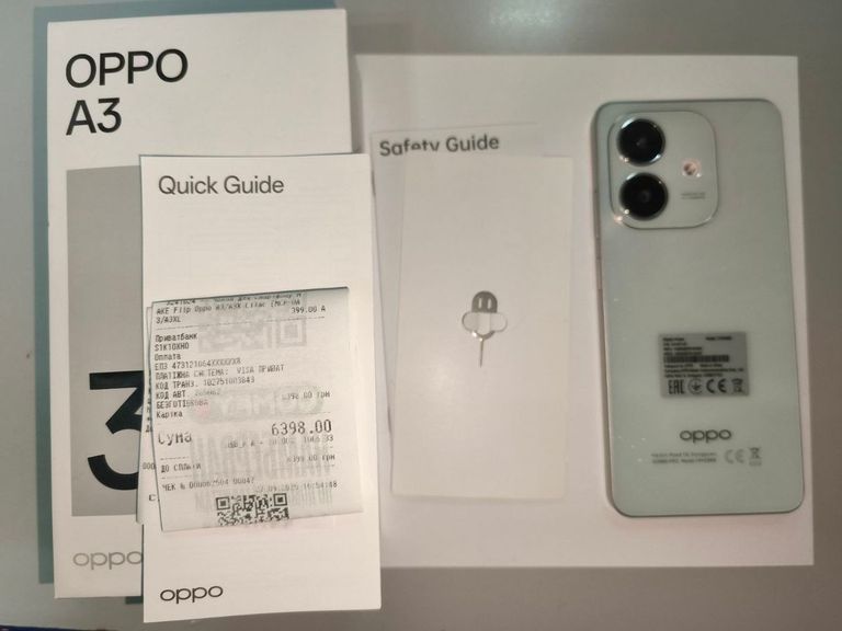 Oppo a3 4g 6/128gb Код:01-200895912. Изображение 9