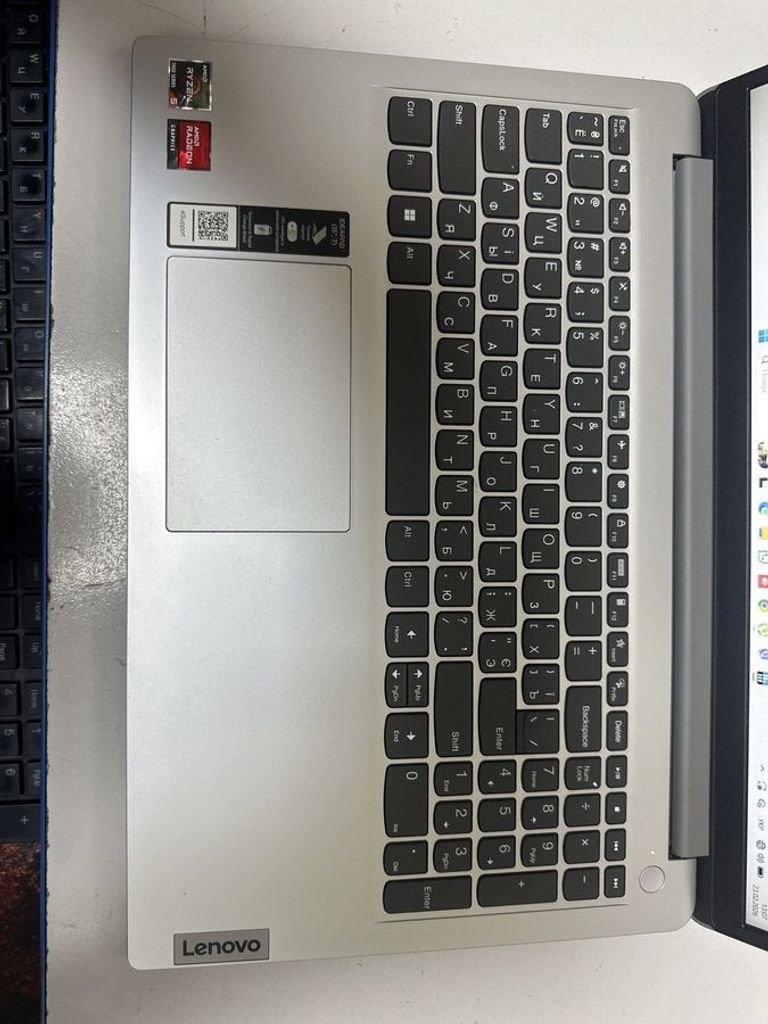 Розпродаж Lenovo 15/ryzen 5 7520u ddr5/8gb ddr5/hdd *відсутній/ssd 512 gb/*інтегрована, продавець Техноскарб