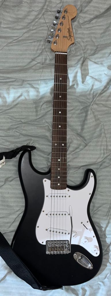 Купить FENDER SQUIER DEBUT STRATOCASTER LRL BLACK Б/У