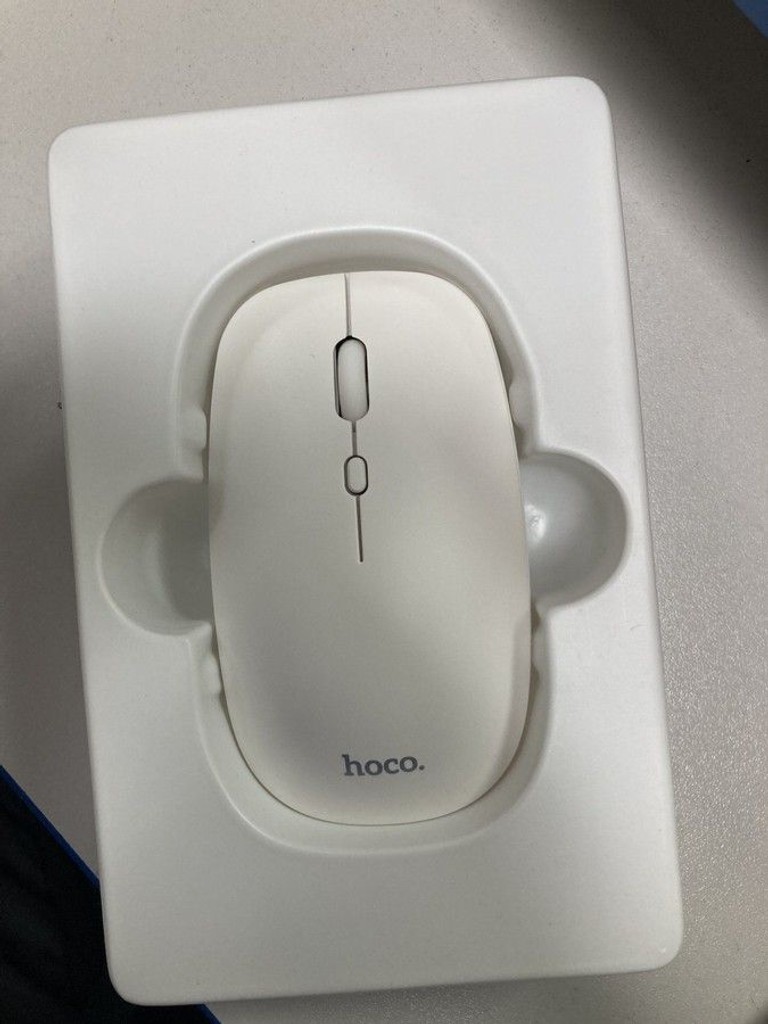 Дешево Hoco GM15 Art dual-mode business wireless mouse White з ломбарду