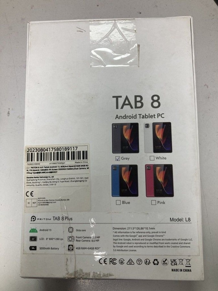 Купить Pritom tab 8 plus l8 4/64gb Б/У