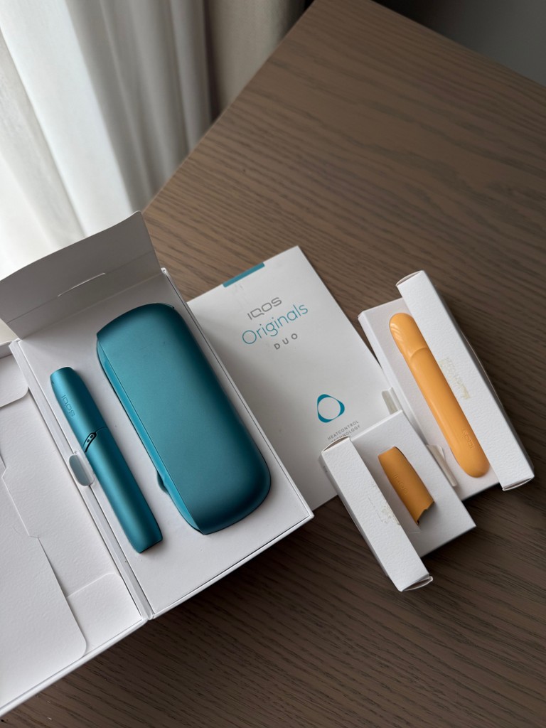 Оголошення IQOS ORIGINALS DUO, бірюзовий (DK002958.00) Б/У