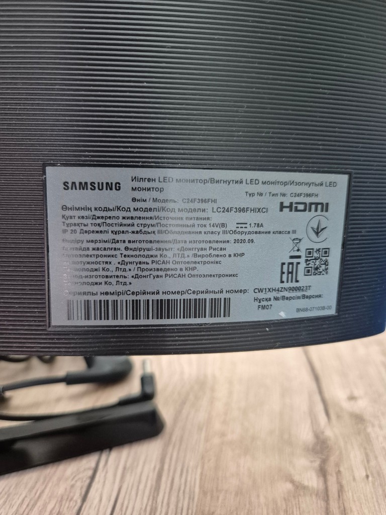 Samsung c24f396fhi Код:null. Зображення 4