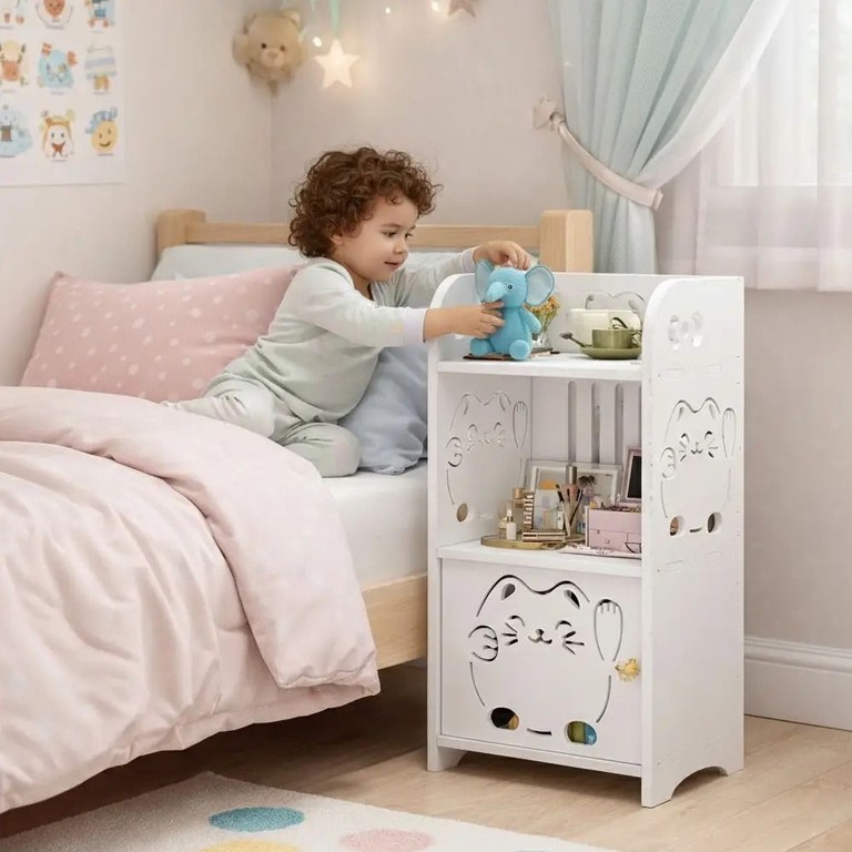 Bedside table на 3 секції 50х25х18 см Код:null. Зображення 4