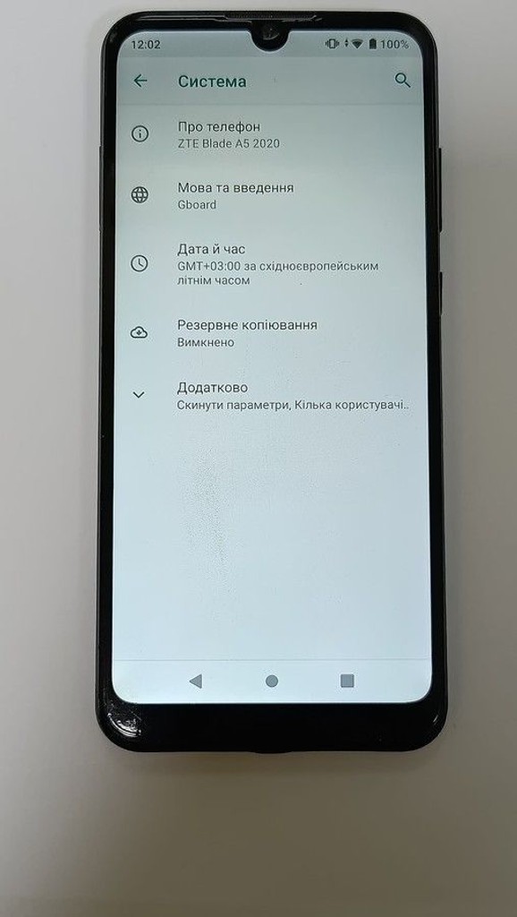 Купити Zte Blade A5 2020 2/32GB Blue Б/У