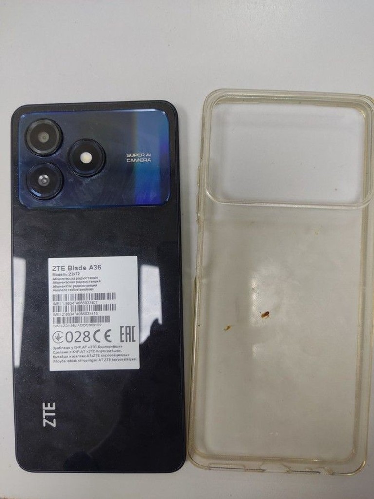 Оголошення Zte Blade A36 4/64GB Green Б/У