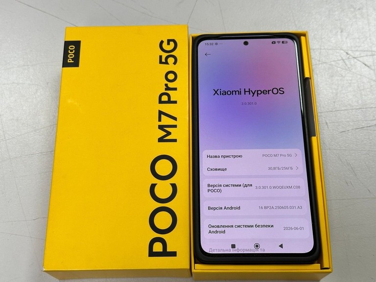 Купити Xiaomi poco m7 pro 5g 8/256gb Б/У
