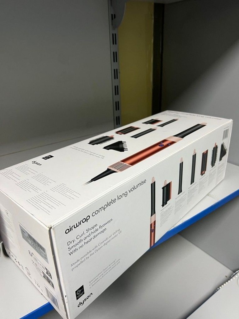 Купить Dyson Airwrap I.D. HS08 T3/T4 Curly+Coily Amber Silk (142899-01) Б/У