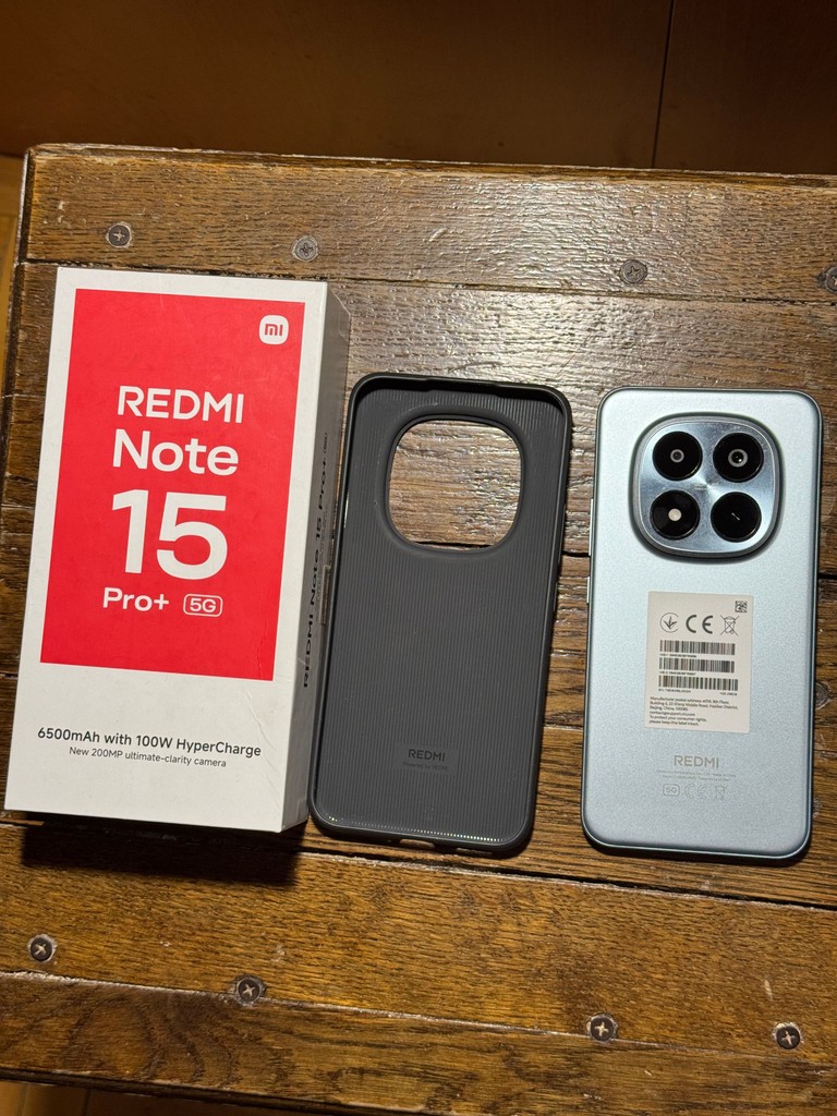 Оголошення Xiaomi Redmi Note 15 Pro+ 8/256GB Glacier Blue Б/У