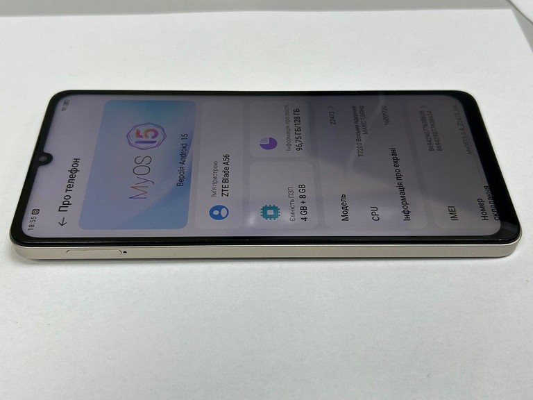 Zte blade a56 4/128gb Код:01-201126694. Зображення 8