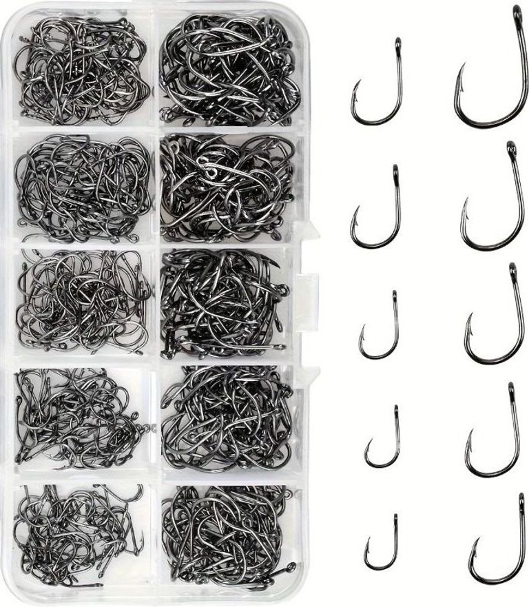 Hook set 500 шт. у коробці-органайзері! Код:null. Зображення 4