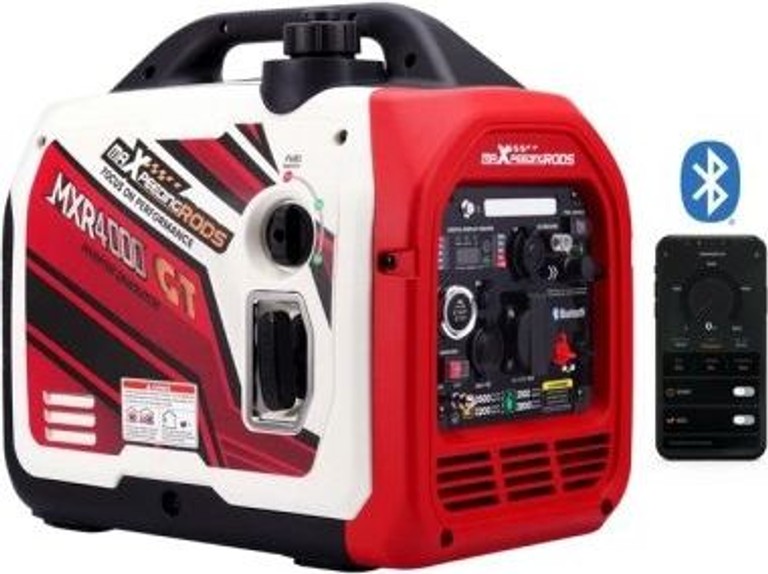 maXpeedingRODS MXR4000GT инверторный, газ/бензин, 3,2 kW, 220V, 4л, ручной/электро/ДУ Код:null. Зображення 4