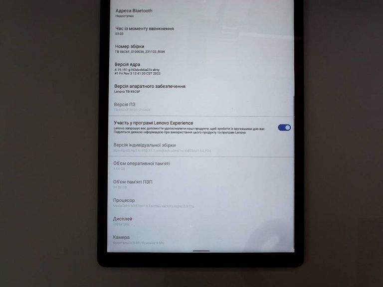 Lenovo tab k10 tb-x6c6f 64gb