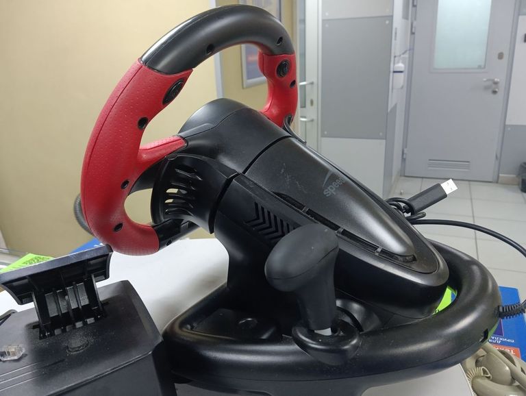 Speedlink trailblazer racing wheel Код:01-200511913. Изображение 5