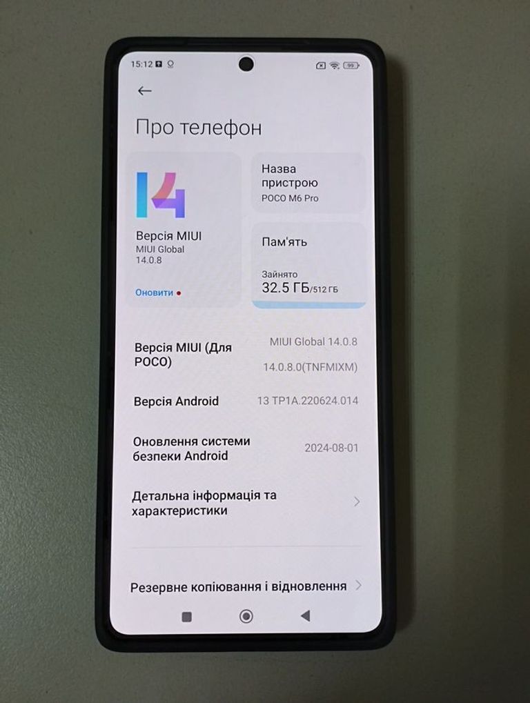 Распродажа Xiaomi Poco M6 Pro 12/512GB Black, продавец Техноскарб