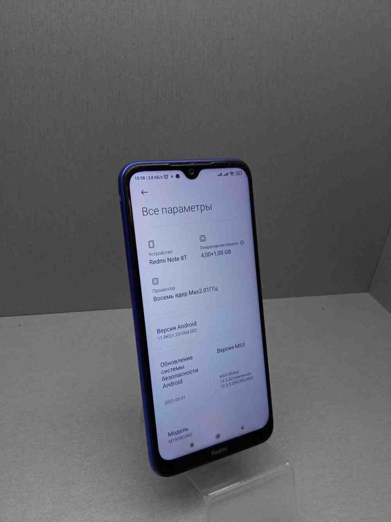 Оголошення Xiaomi redmi note 8t 4/64gb Б/У