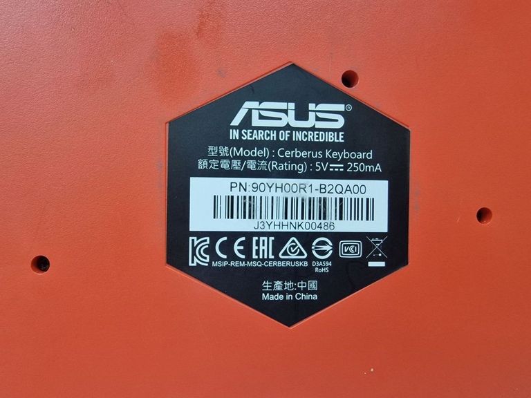Розпродаж Asus rog cerberus keyboard, продавець Техноскарб