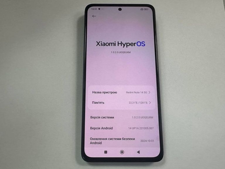 Купить Xiaomi redmi note 14 5g 6/128gb Б/У