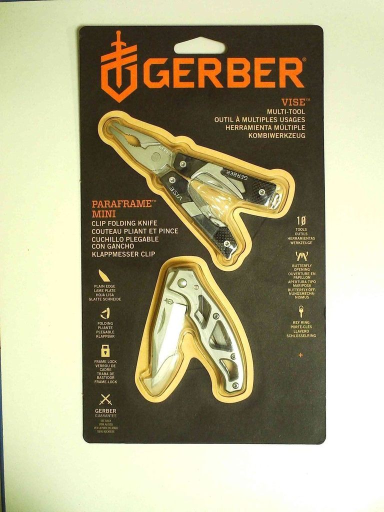 Оголошення Gerber Vise + Mini-Paraframe 31-003205 (1024632) Б/У