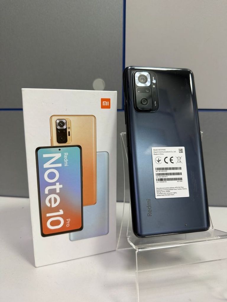 Дешево Xiaomi redmi note 10 pro 6/128gb з ломбарду