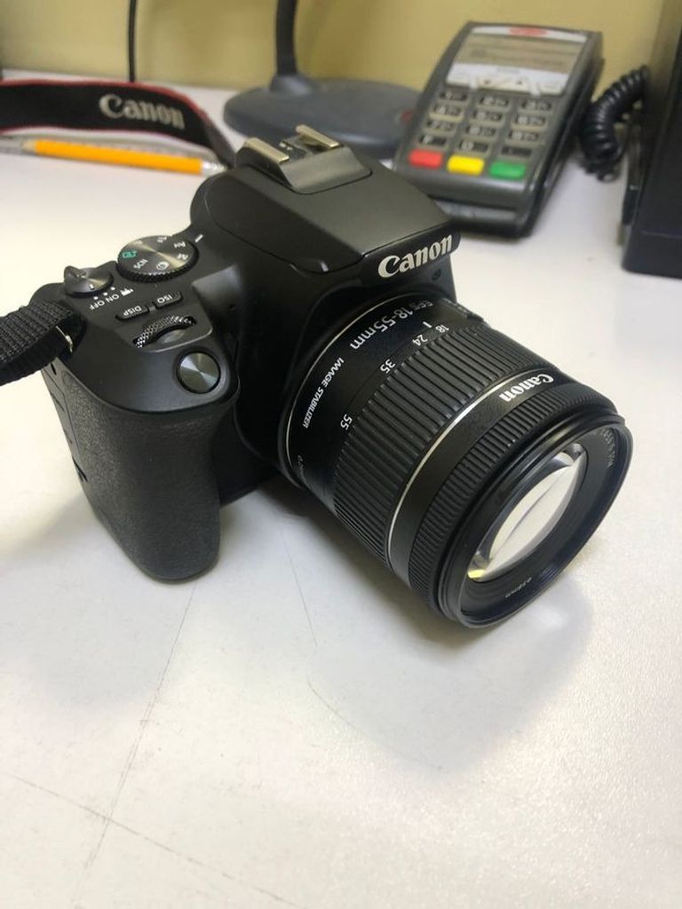 Купить Canon eos 250d kit 18-55mm ef-s is stm Б/У