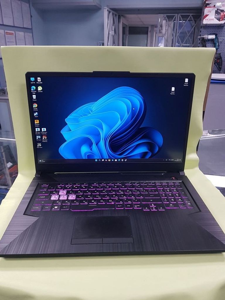 Купить Asus 16/ryzen 5 7535hs ddr5/16gb ddr5/hdd *відсутній/ssd 500 gb/geforce rtx2050 4gb Б/У
